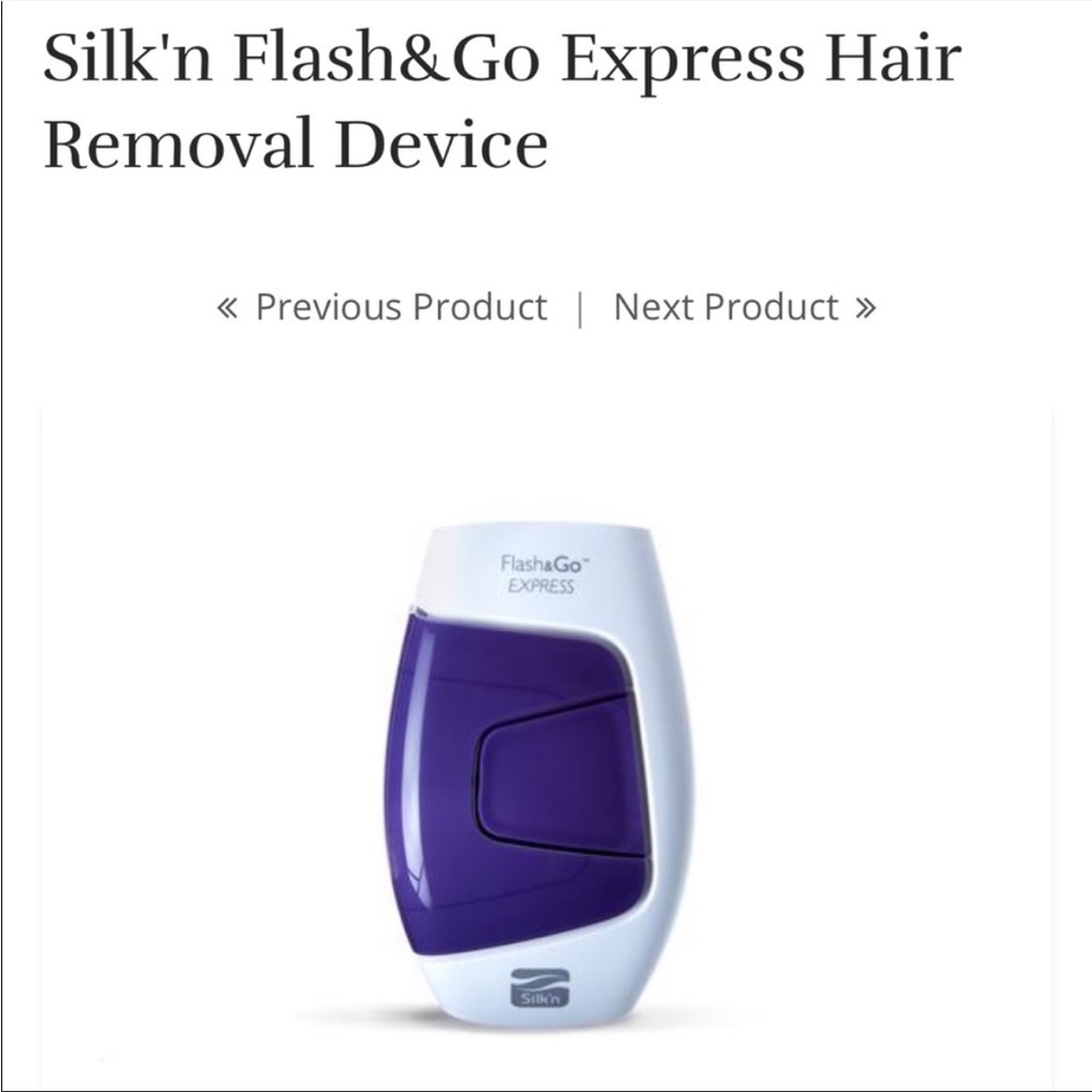 Silk’n Flash & Go Express Hair Removal